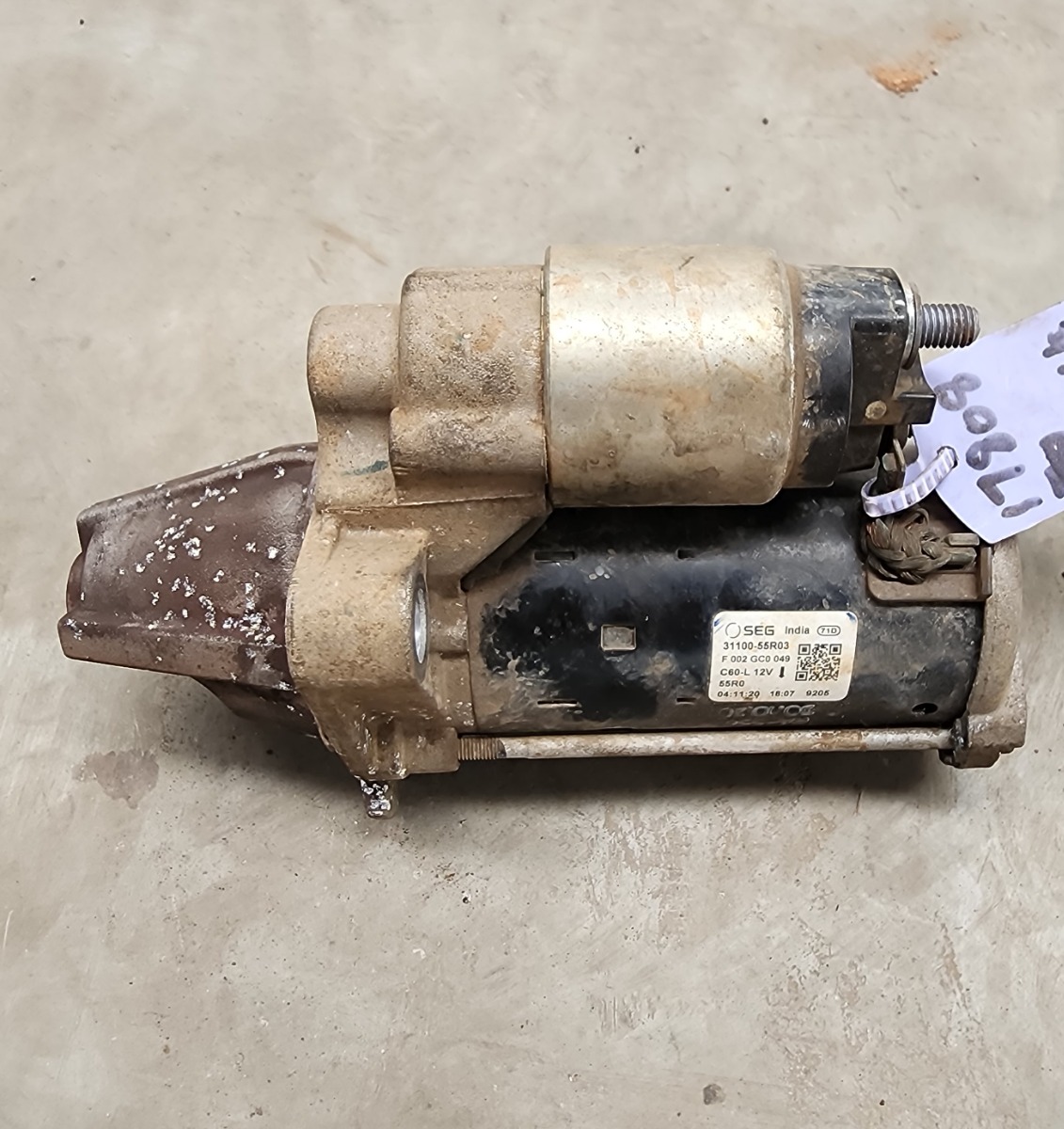 S-PRESSO 1.0i STARTER MOTOR