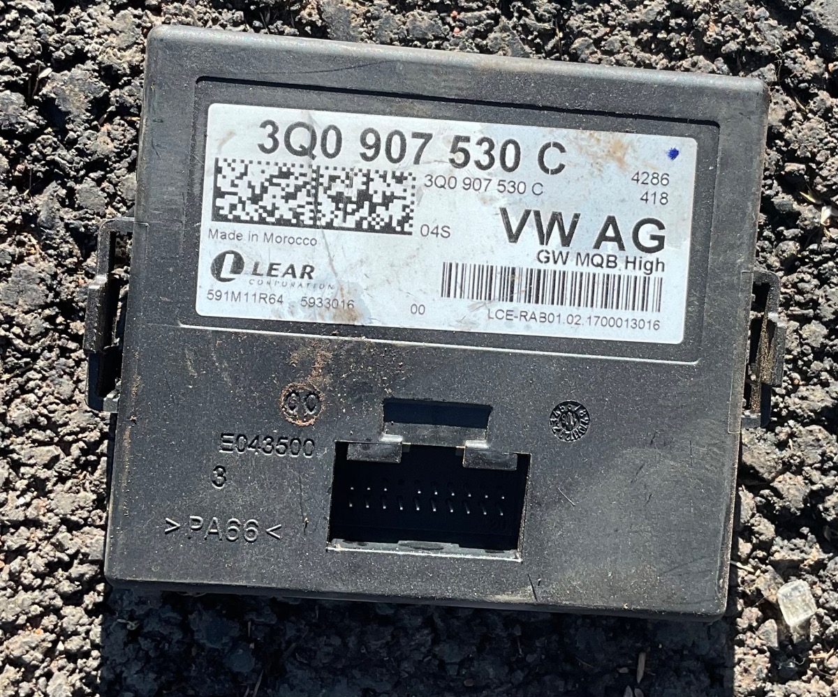 GOLF 7 GATEWAY CONTROL MODULE