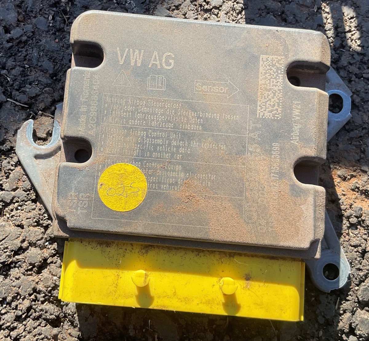 GOLF 7 AIRBAG CONTROL MODULE