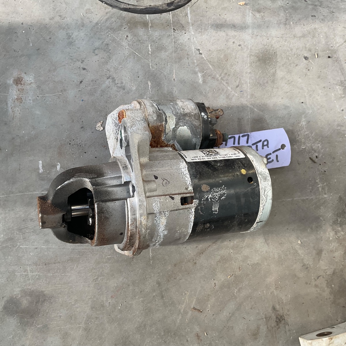 STARLET 15 STARTER MOTOR