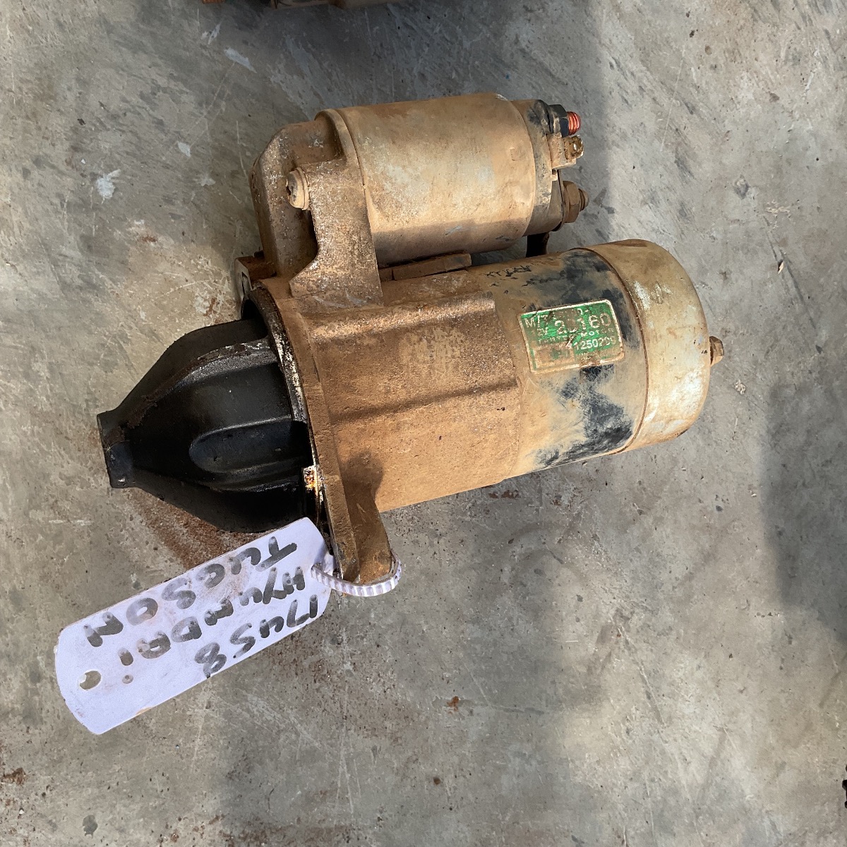 TUCSON 2.0 GLS STARTER MOTOR