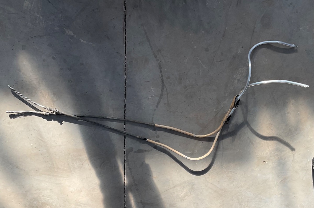 POLO VIVO HANDBRAKE CABLE RIGHT