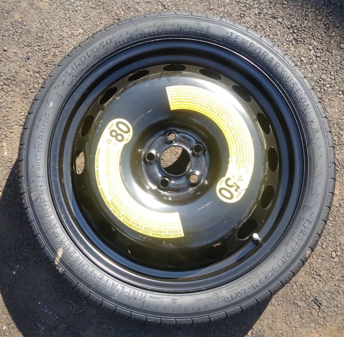 T-CROSS SPARE WHEEL