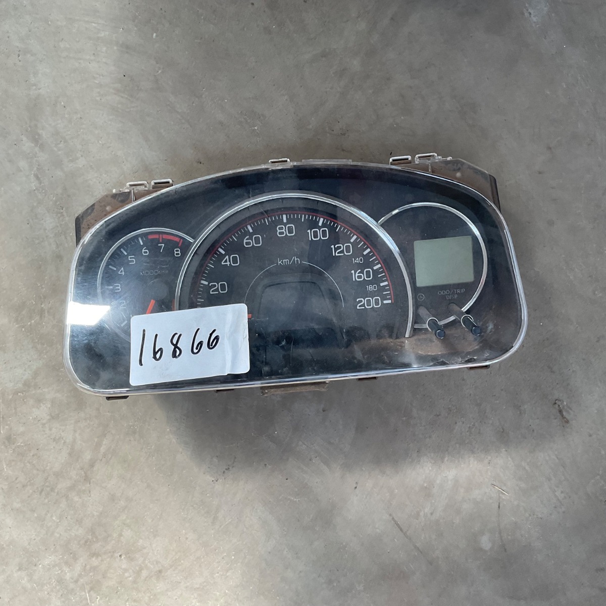 AGYA SPEEDO CLUSTER