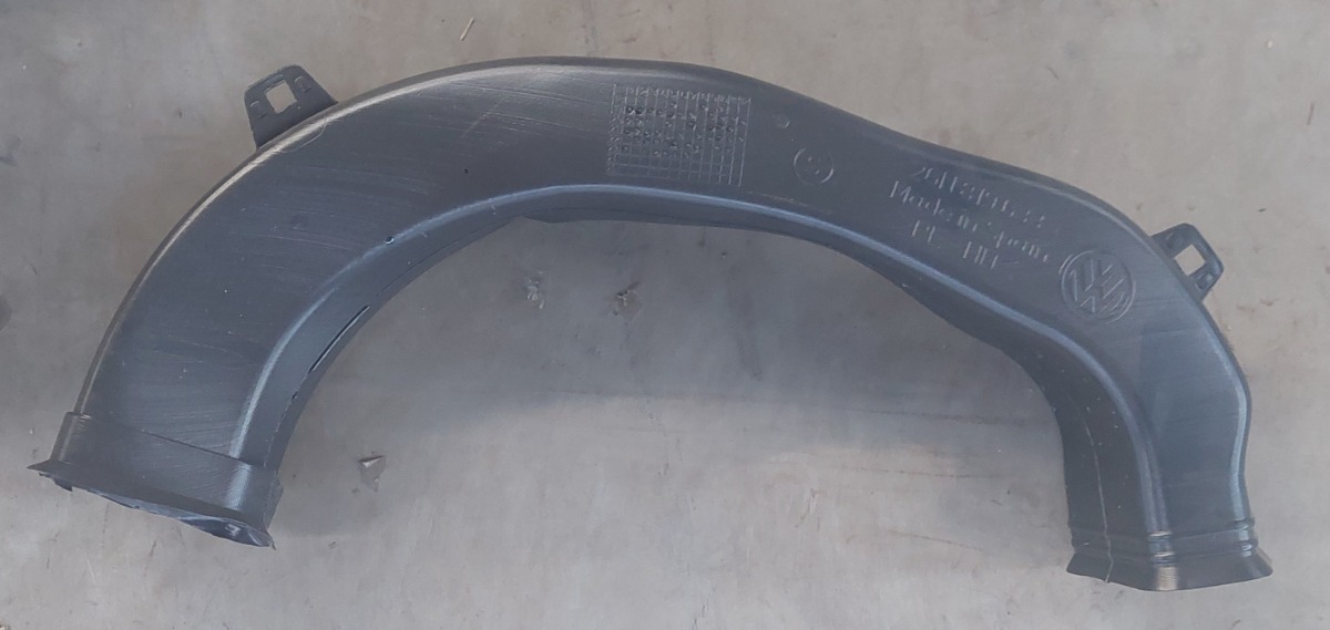 T-CROSS FOOTWELL AIR DUCT