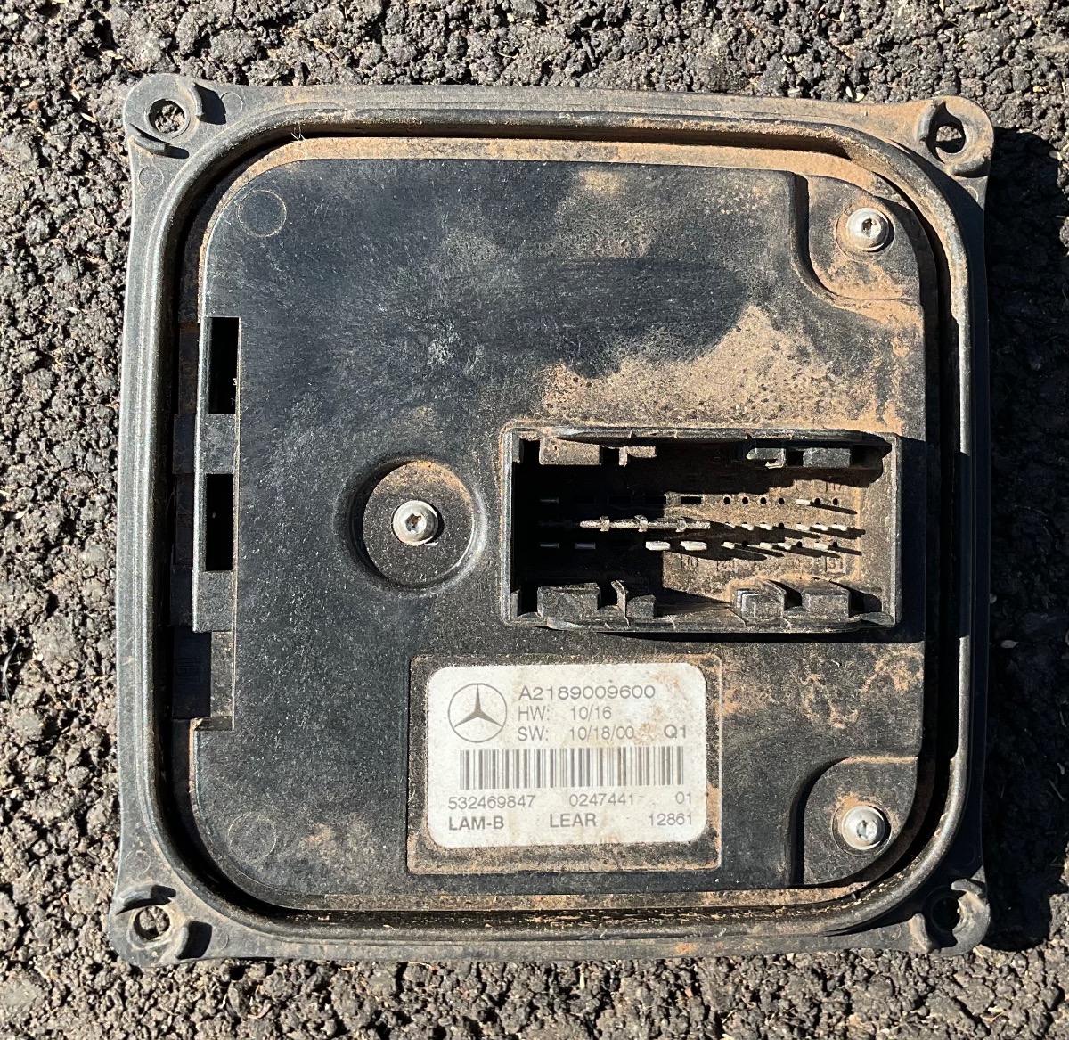 C180 BE AVANTGARDE LEFT HEADLIGHT MODULE