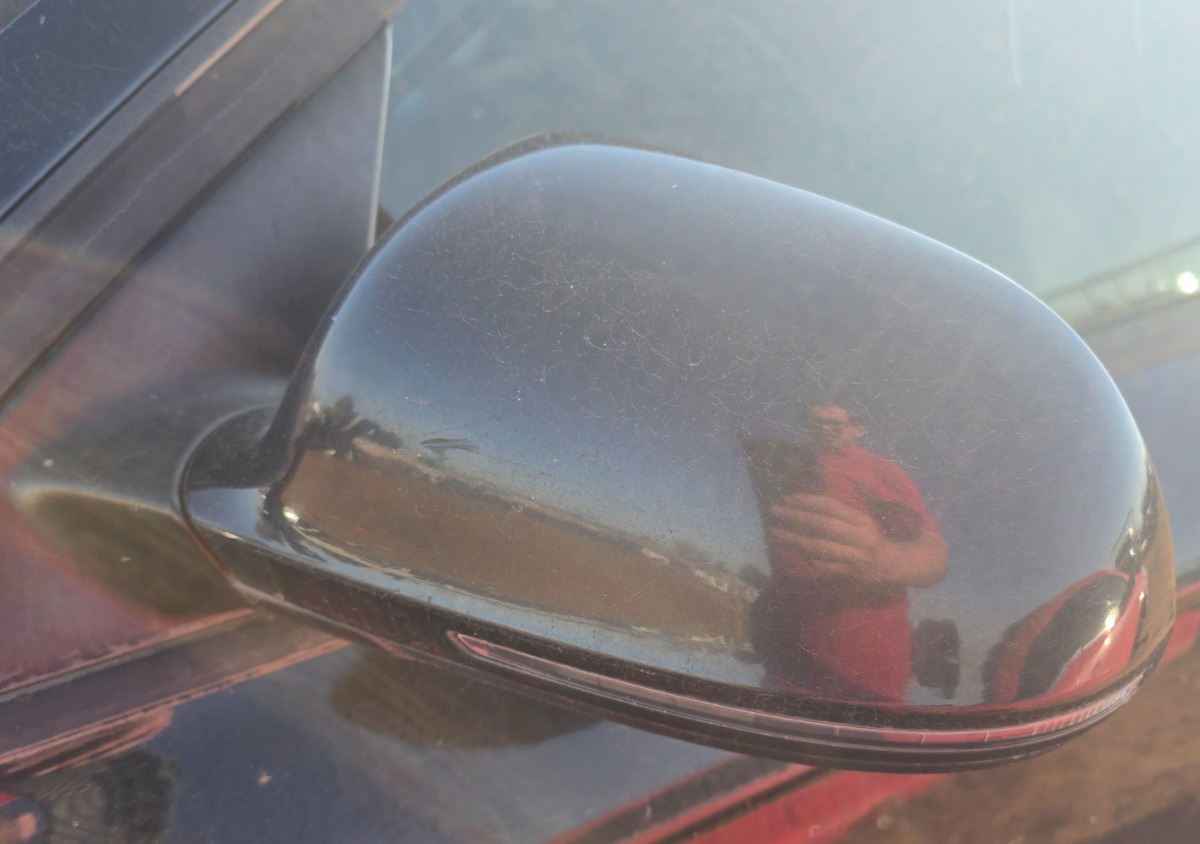 A4 B8 LEFT FRONT DOOR MIRROR