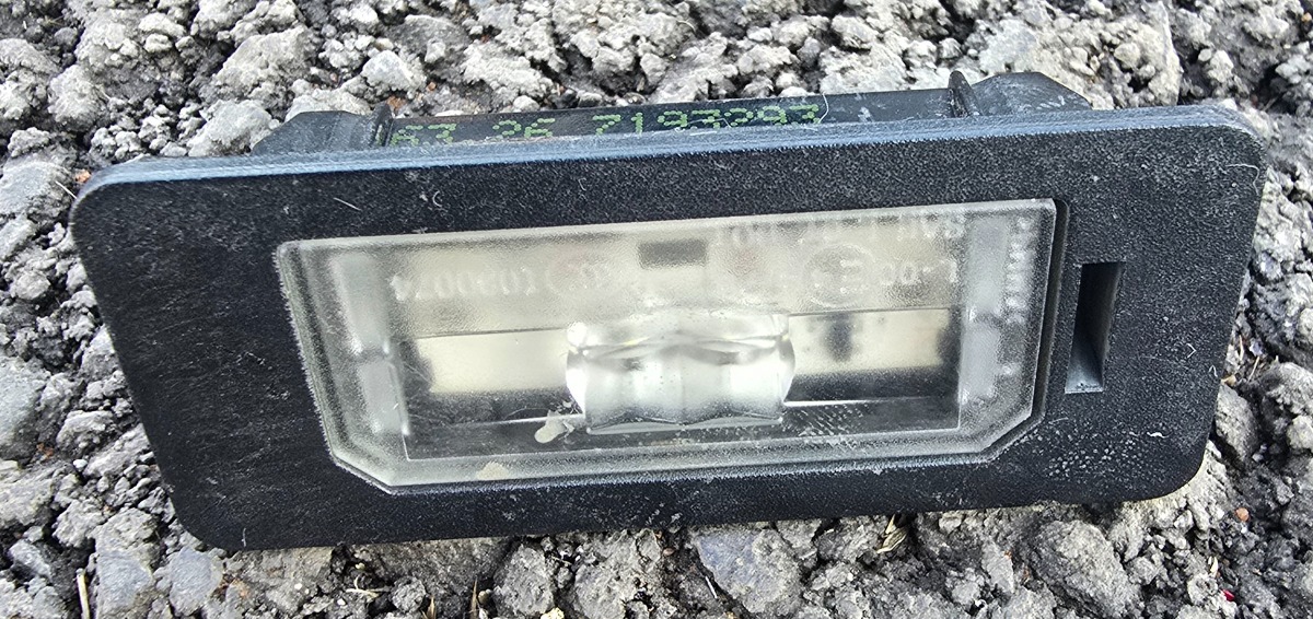 F45 Number Plate Light