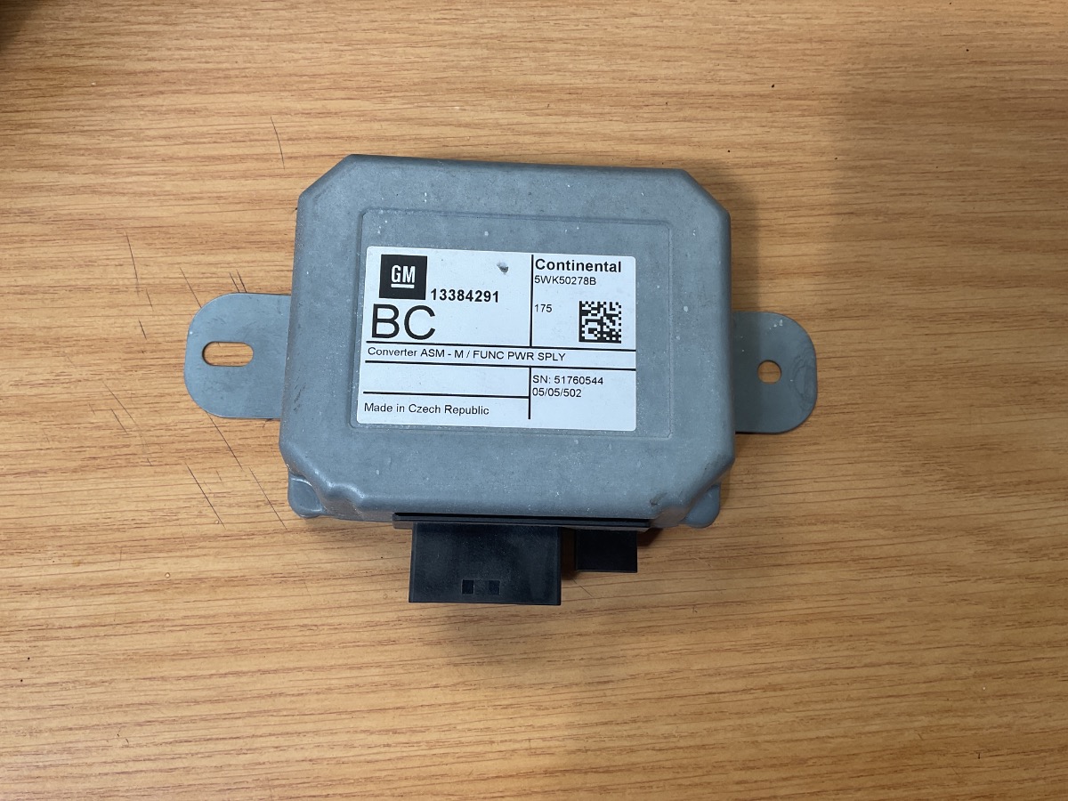 CORSA E ECU - SAT NAV PHONE POWER SUPPLY CONTROL UNIT