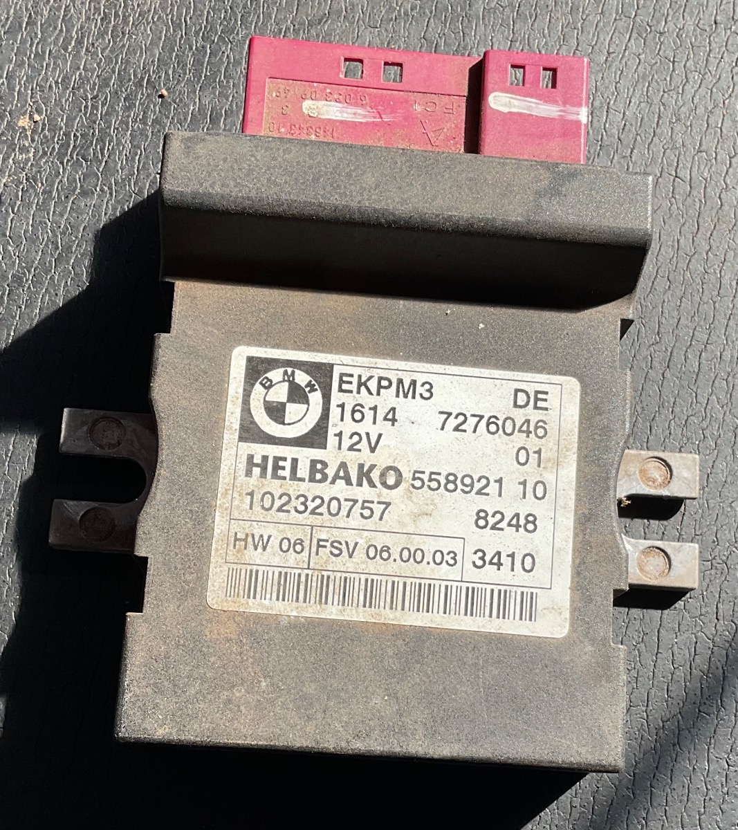 X5 X DRIVE 30D A/T FUEL PUMP CONTROL MODULE
