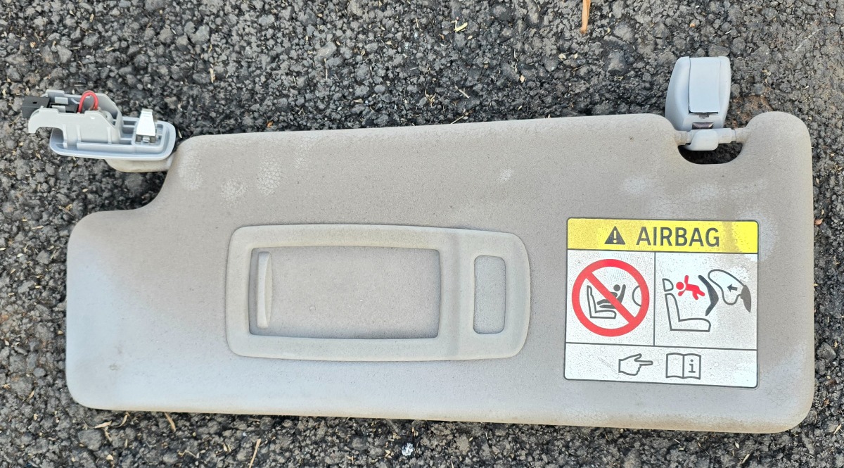F45 LEFT SUN VISOR