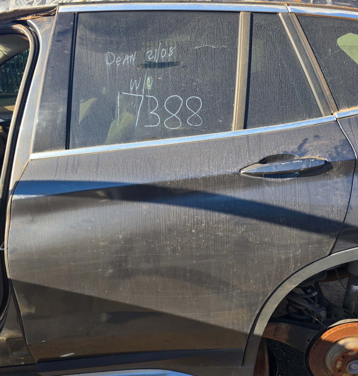X1 F48 LEFT REAR DOOR SHELL