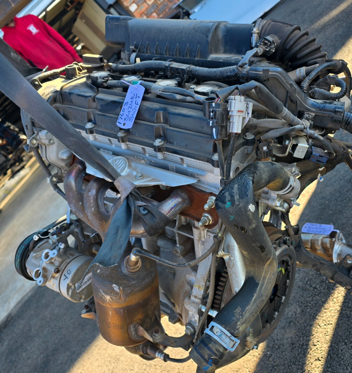 SWIFT 1.2I K12MP ENGINE COMPLETE