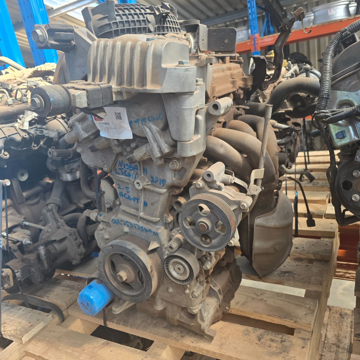 X TRAIL QR25DE 2.5I ENGINE