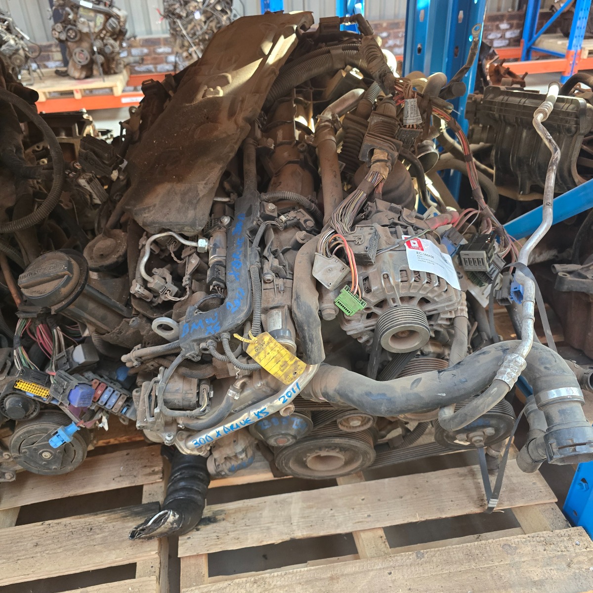 X5 E70 M57D30T2 3.0D ENGINE