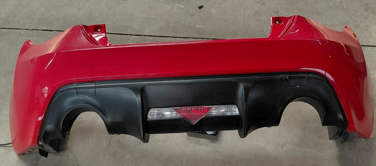 86 REAR BUMPER SKIN W/O REVERSE LIGHT