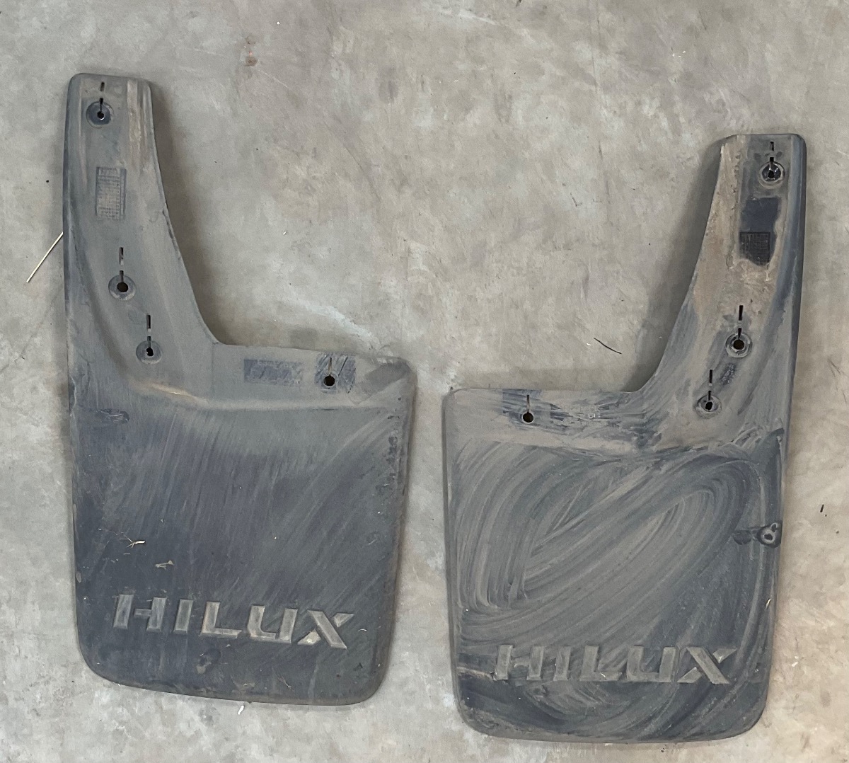 HILUX GD6 SINGLE CAB HIGH RAIDER REAR MUDFLAP SET