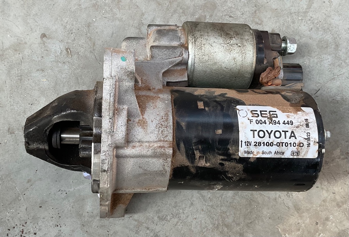 COROLLA 1.6i AUTO STARTER MOTOR
