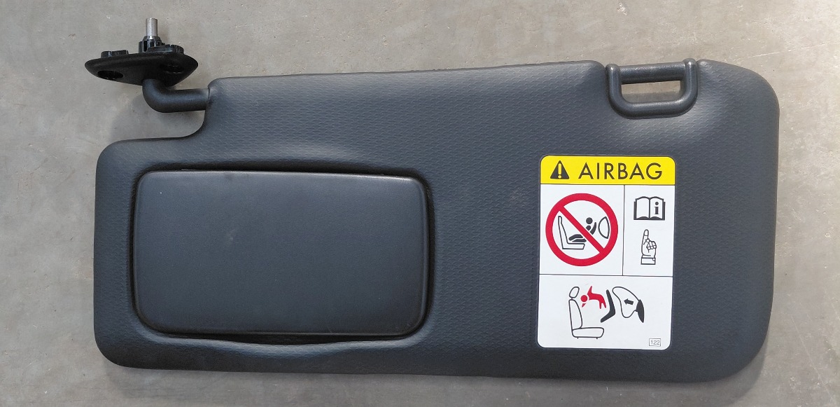 86 LEFT SUNVISOR