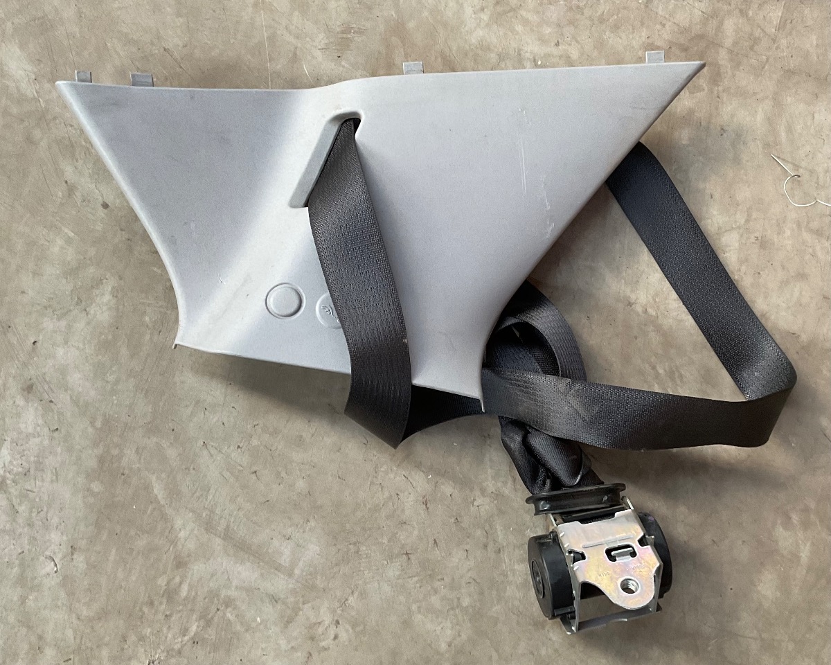 CORSA LEFT REAR INNER PILLAR TRIM + SEAT BELT