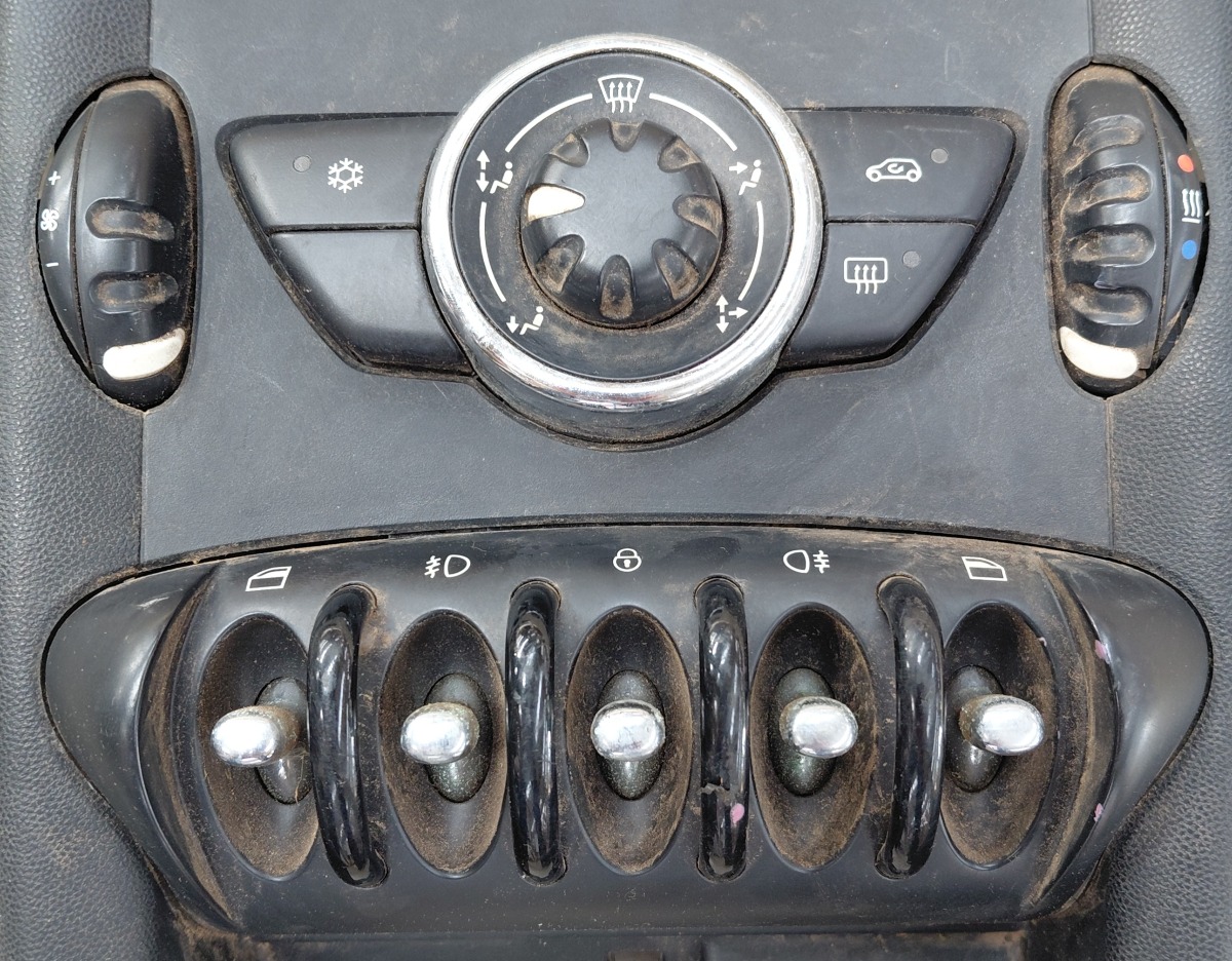 R56 HEATER CONTROLS AND SWITCHES