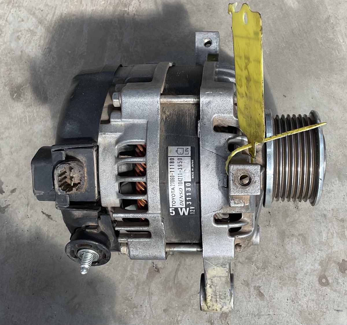 QUANTUM 2.8 ALTERNATOR