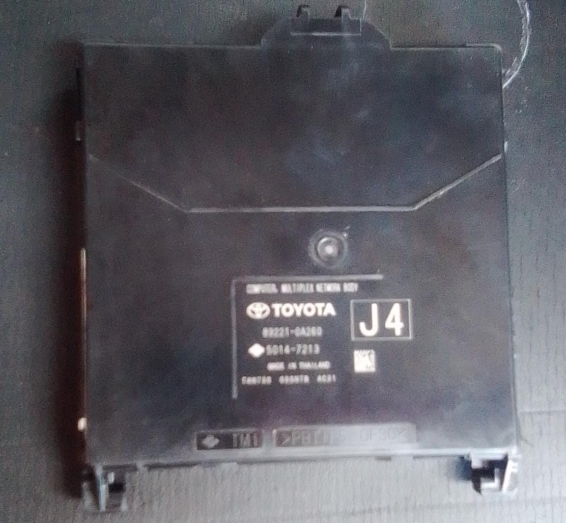 COROLLA CROSS MULTIPLEX NETWORK BODY COMPUTER