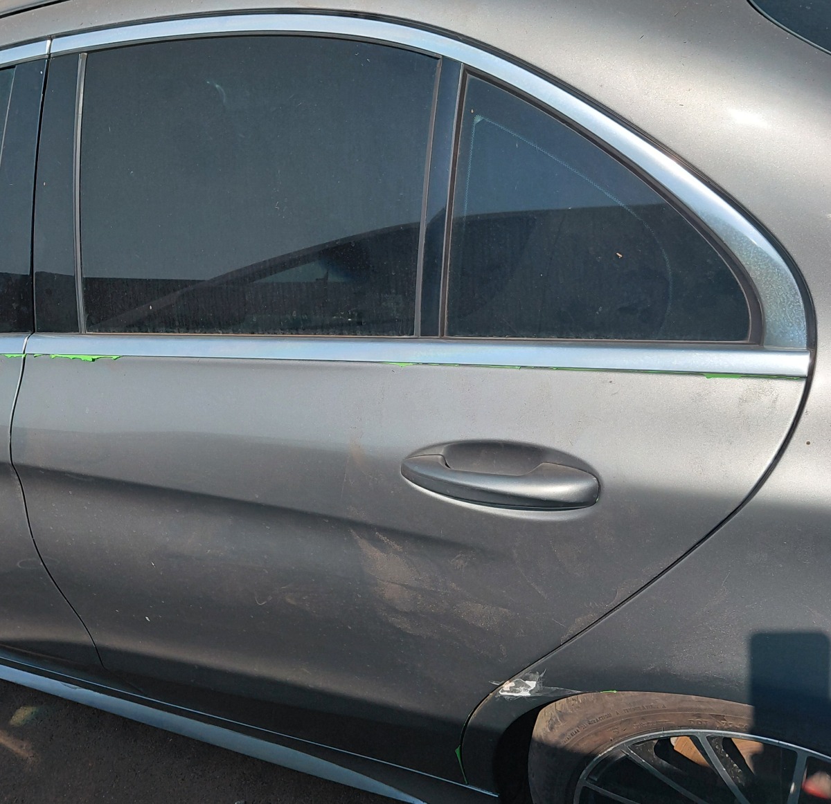 W205 LEFT REAR DOOR (SHELL)
