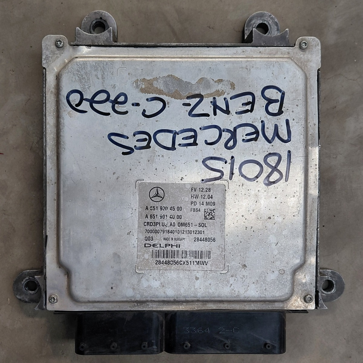 W205 C250 651 Bluetec ECU