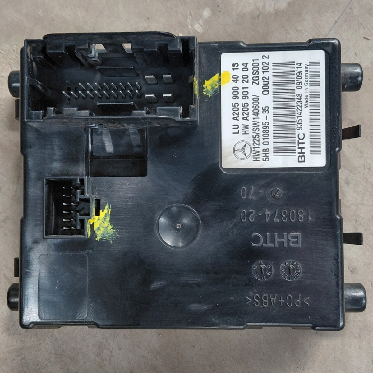 W205 Air Conditioning Control Module Unit