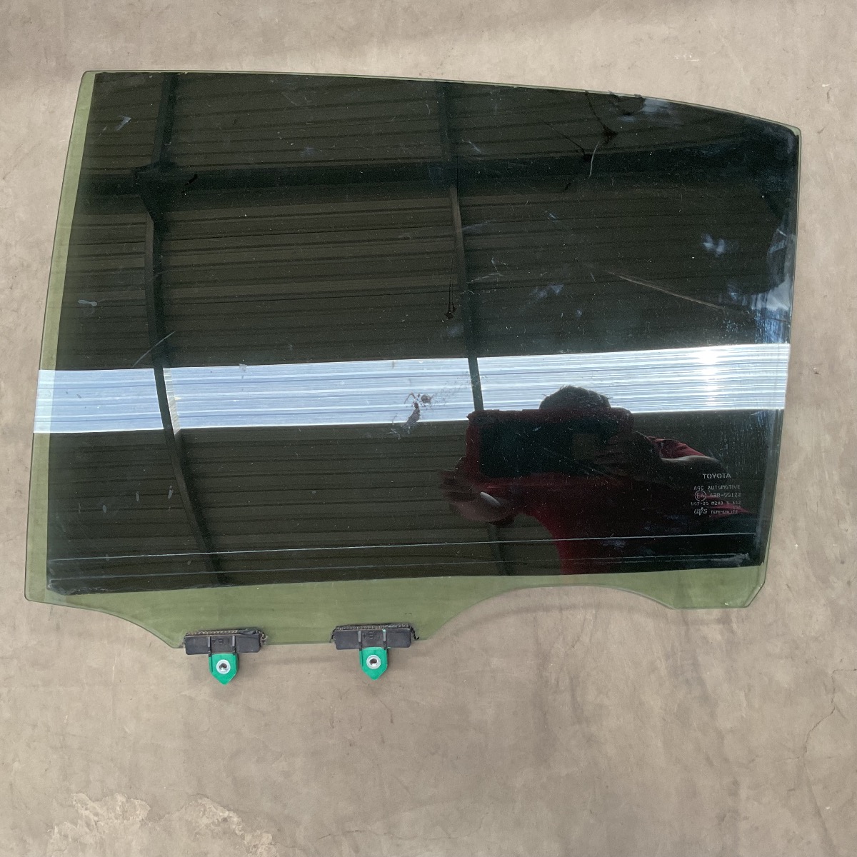 Corolla Left Rear Door Glass Tinted