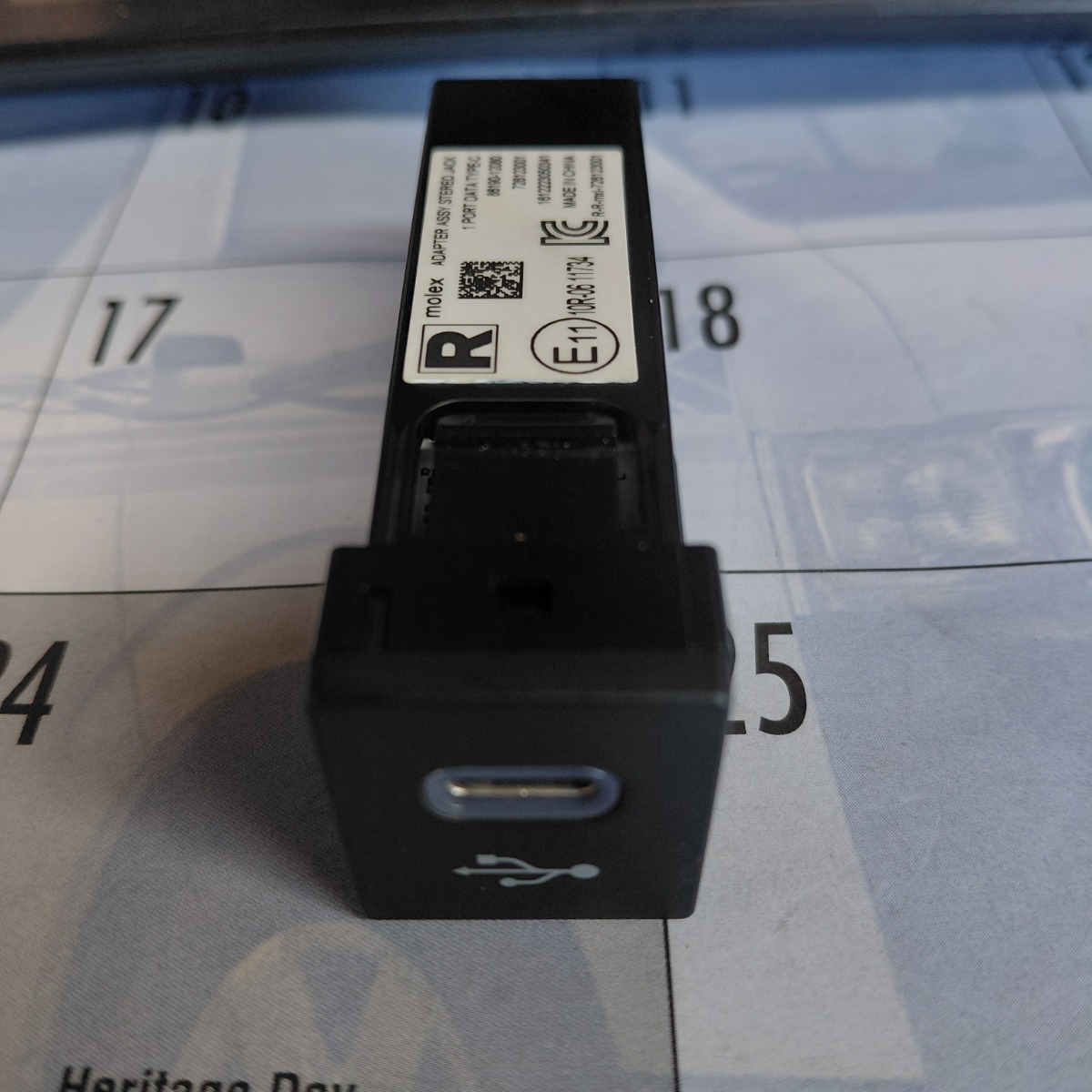 COROLLA TYPE-C CHARGER PORT