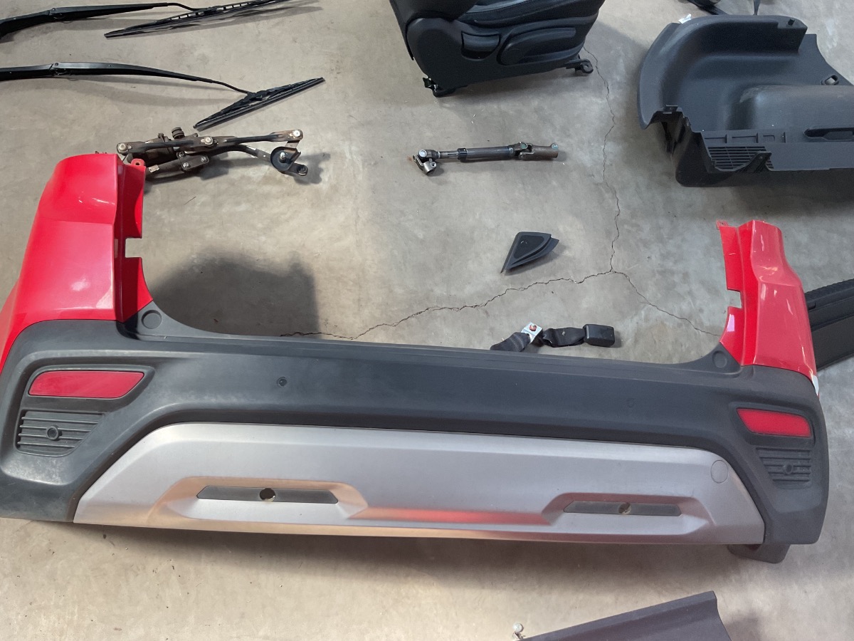 Creta Rear Bumper with Sensors and Reflector
