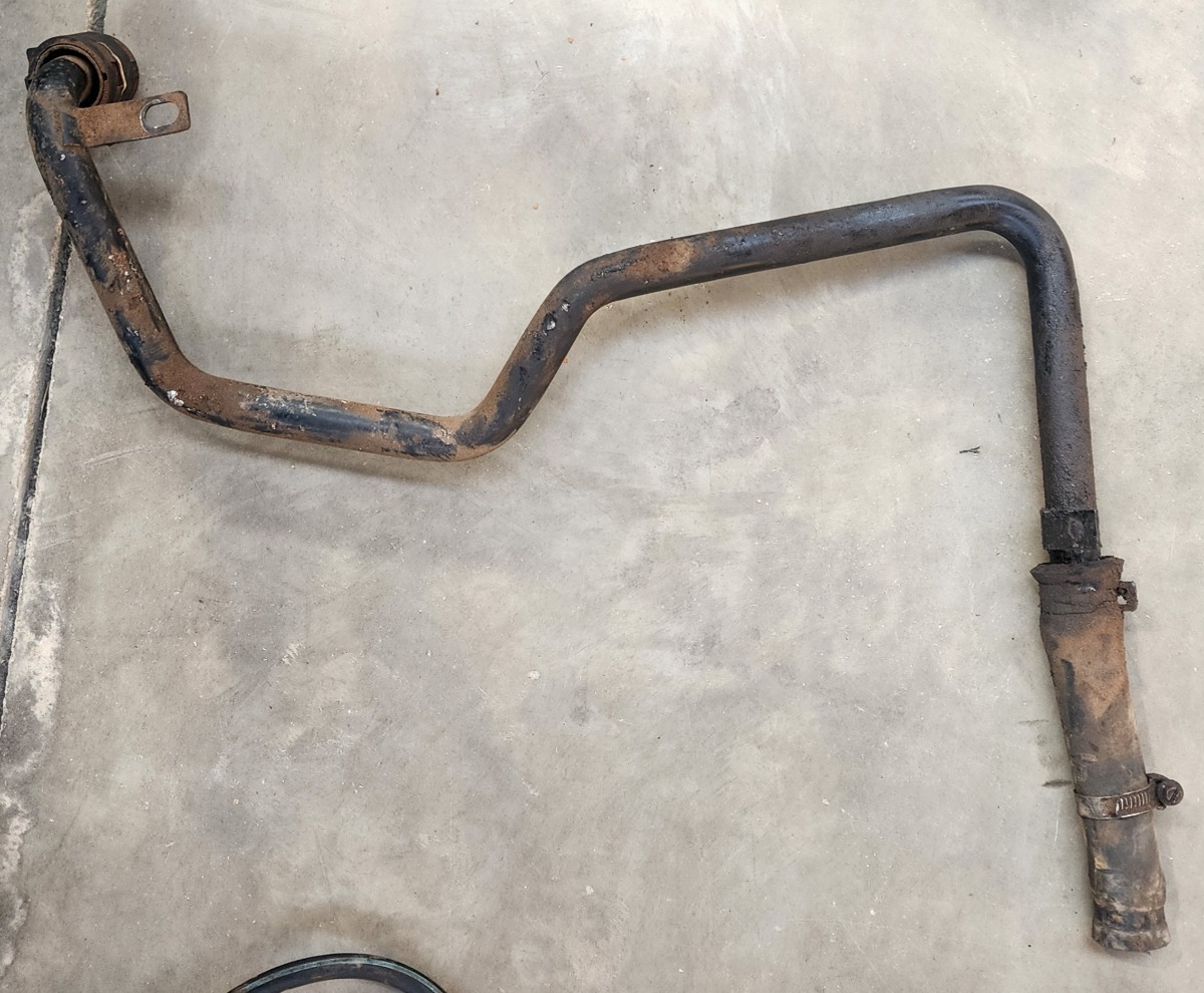 A6 BZC COOLANT PIPE