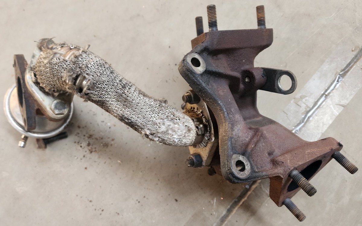 A6 BZC EXHAUST ELBOW