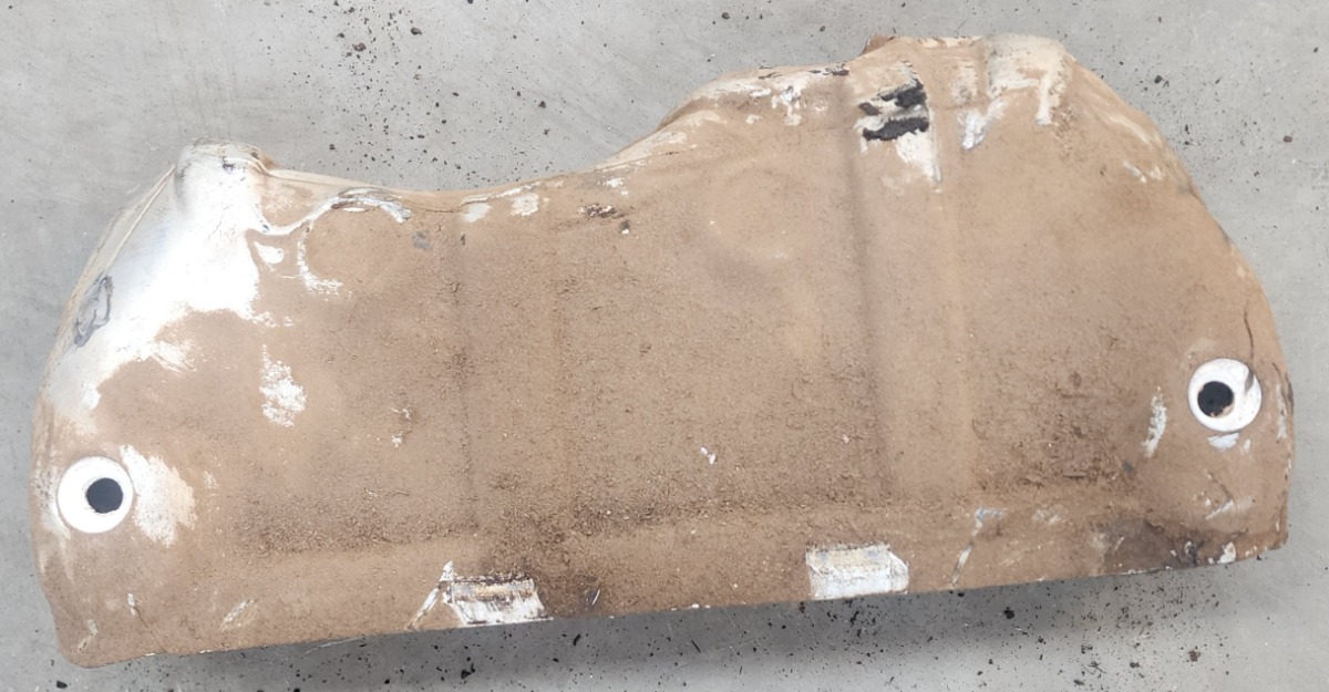 A3 APG EXHT MANIFOLD HEAT SHIELD
