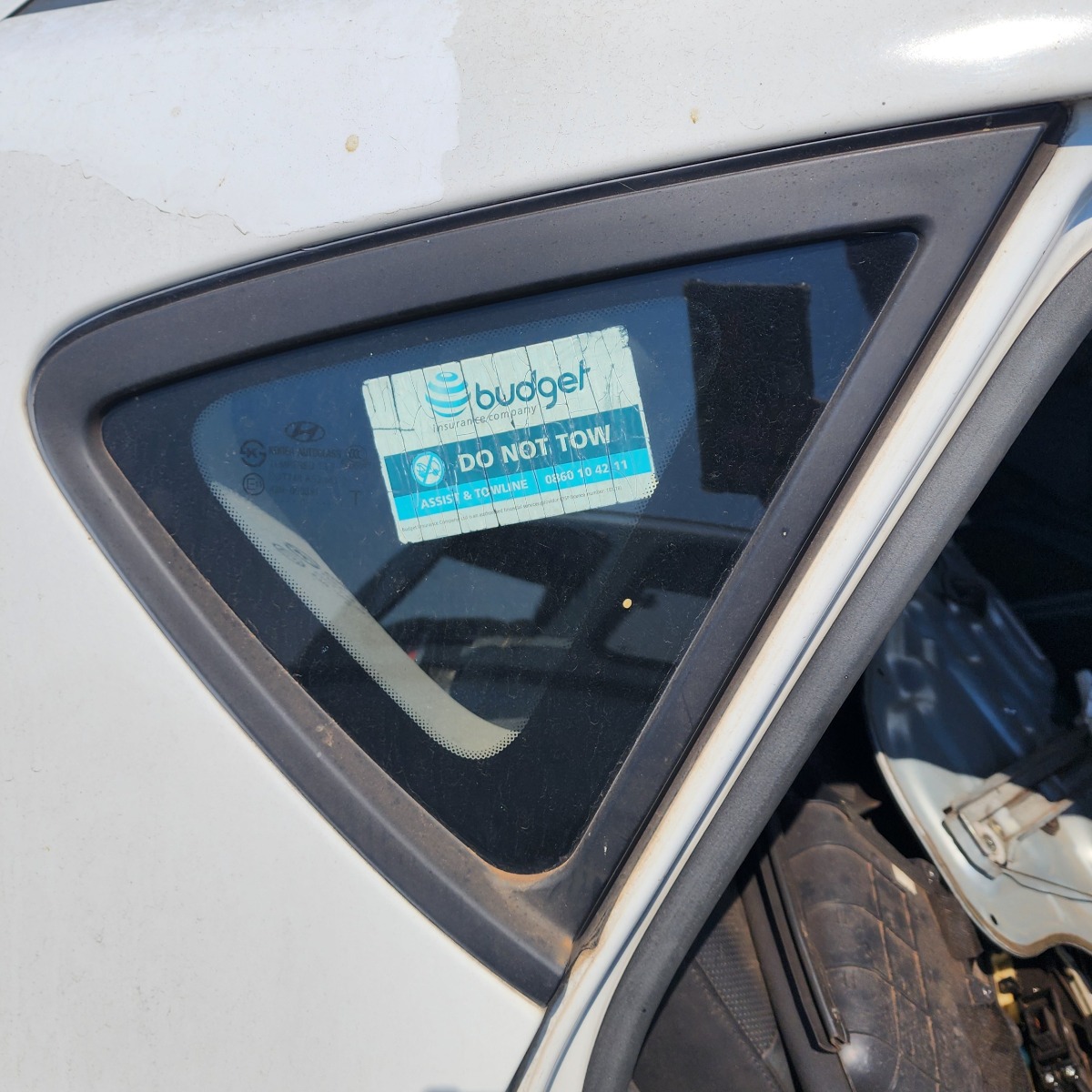 I30 RIGHT REAR QUARTER VENT