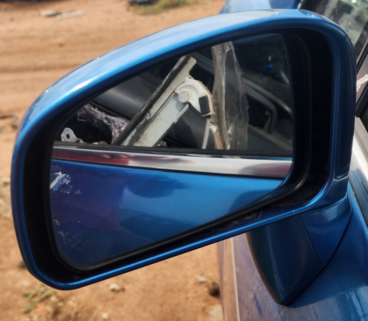 TIIDA LEFT DOOR MIRROR