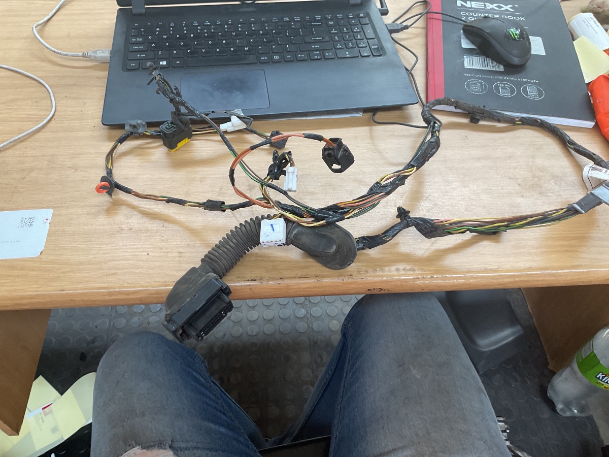 I20 Front door wiring loom