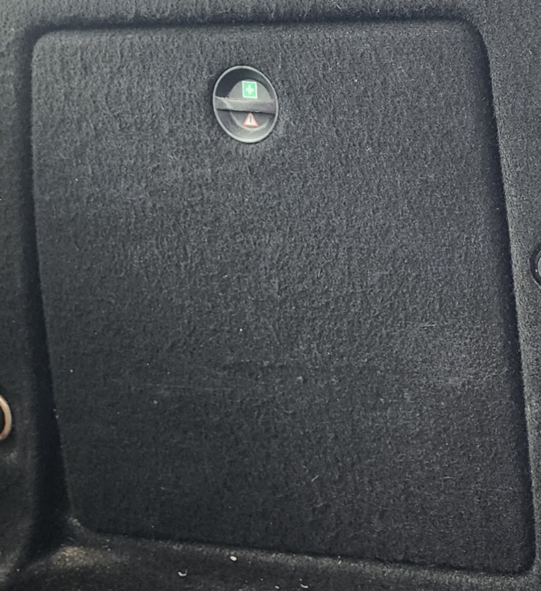 W169 LEFT REAR STORAGE COVER