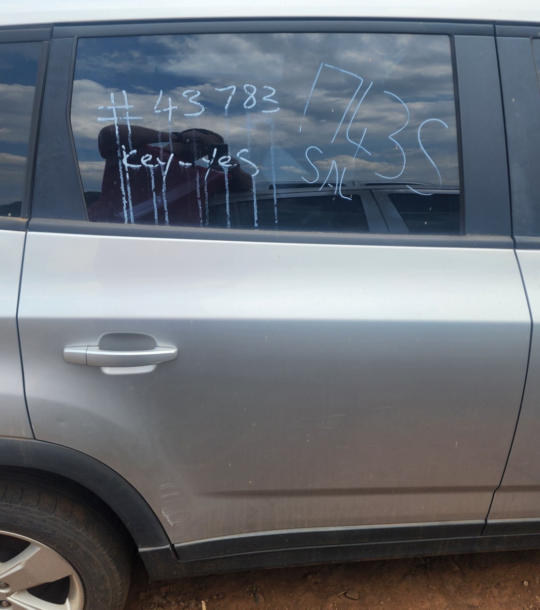 ORLANDO RIGHT REAR DOOR (SHELL)