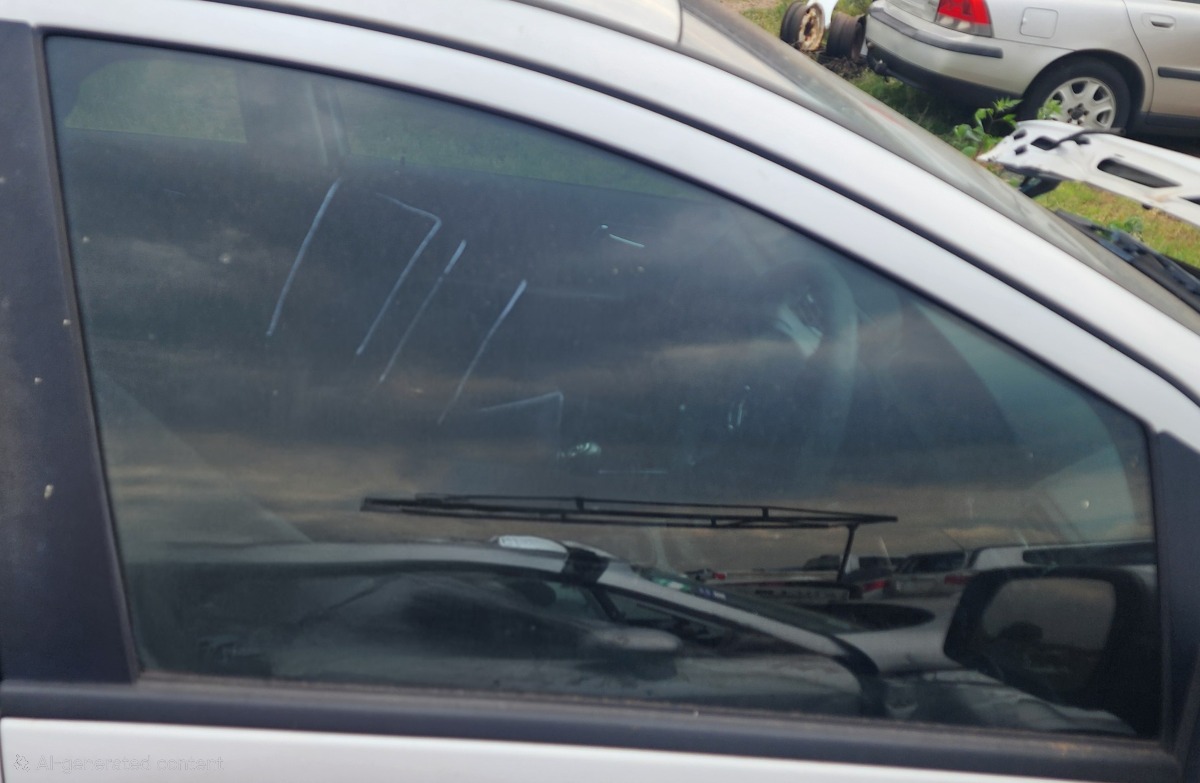W169 RIGHT FRONT DOOR GLASS