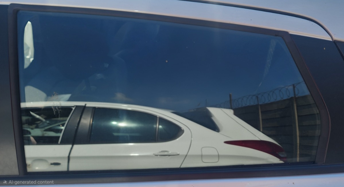 FRONX LEFT REAR DOOR GLASS
