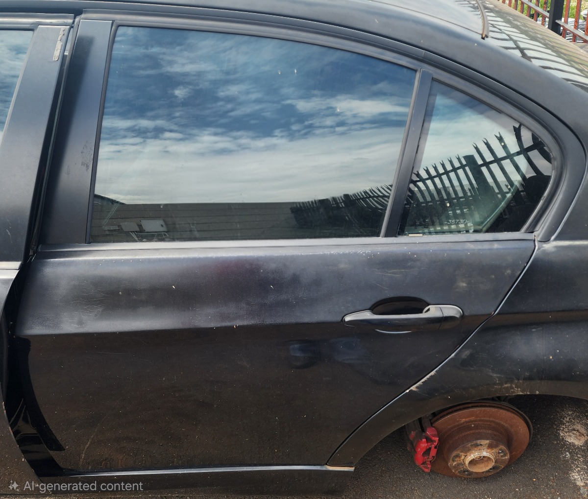 E90 LEFT REAR DOOR (SHELL)