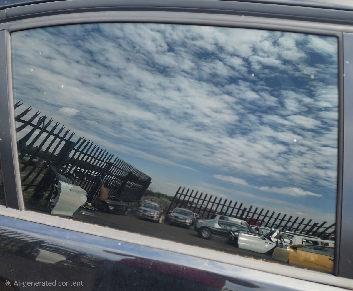 E90 RIGHT REAR DOOR GLASS