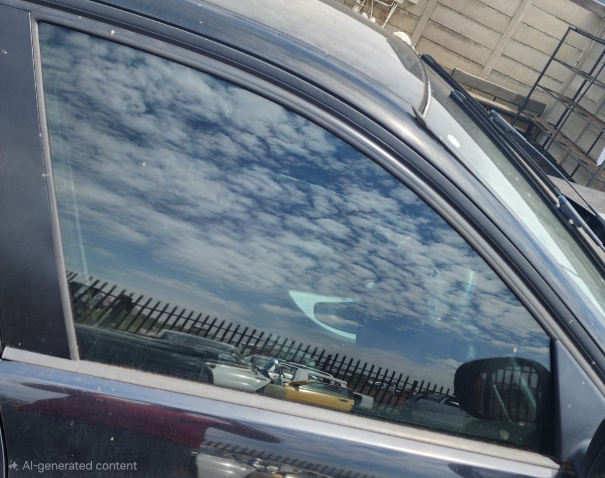 E90 RIGHT FRONT DOOR GLASS