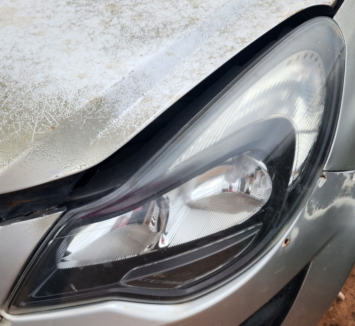 Corsa D Headlight Left