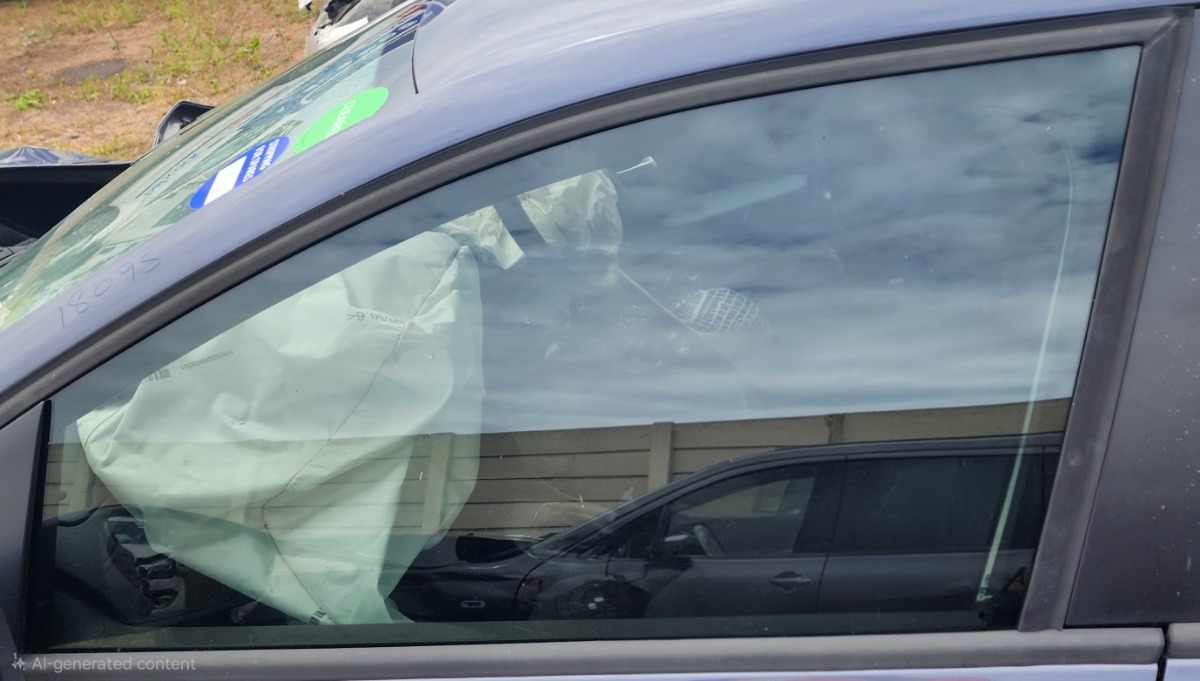 POLO MK2 VIVO LEFT FRONT DOOR GLASS