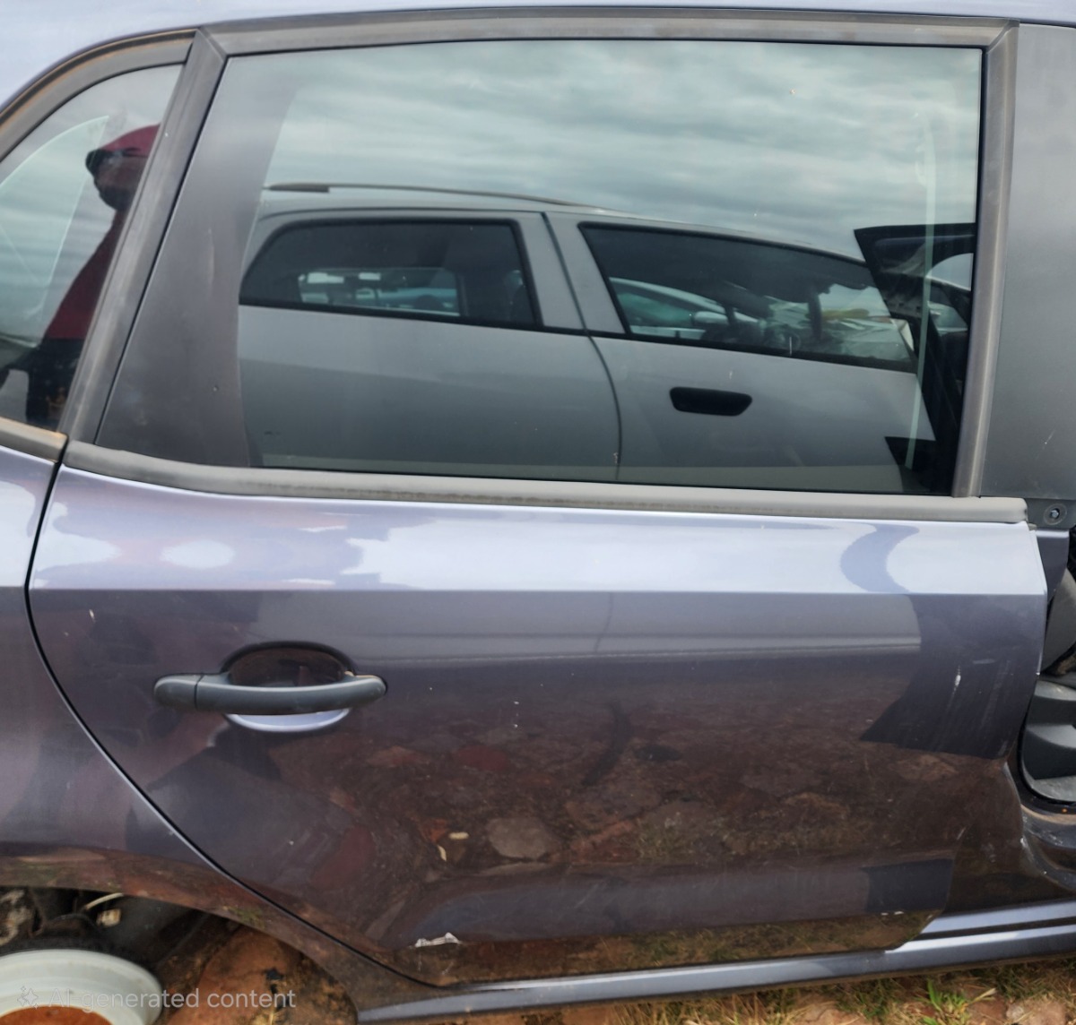 POLO MK2 VIVO RIGHT REAR DOOR (SHELL)