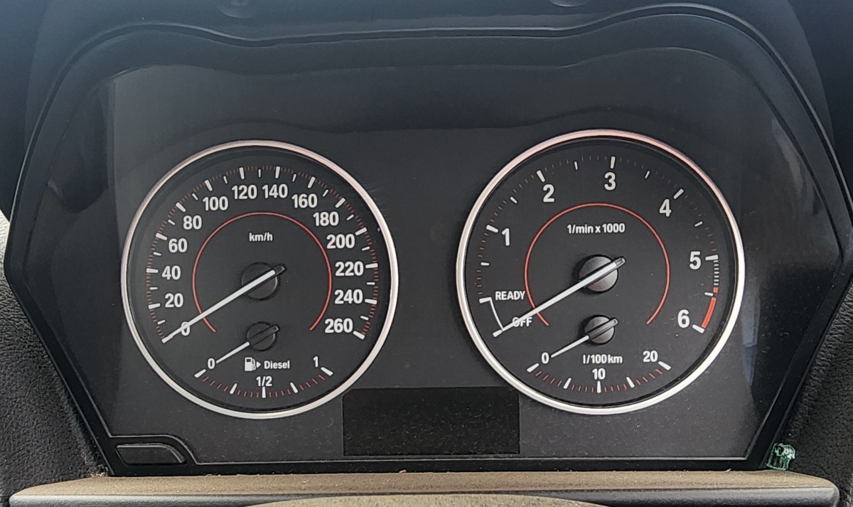 F22 SPEEDO CLUSTER